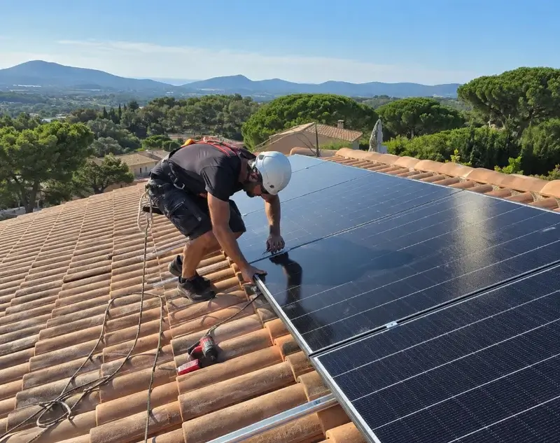 Installateur panneaux solaires Bréhan — pose photovoltaïque sur toiture