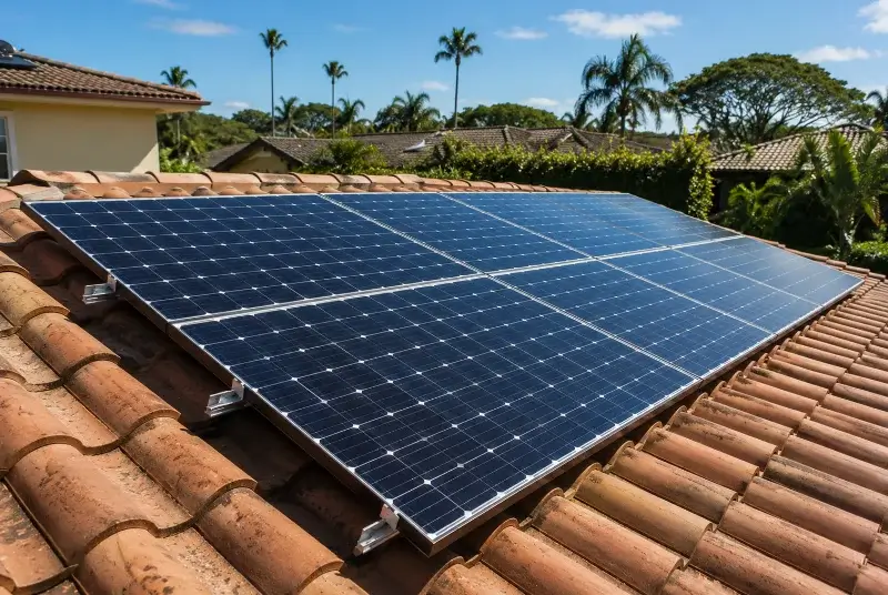 Installation de panneaux solaires à Bréhan